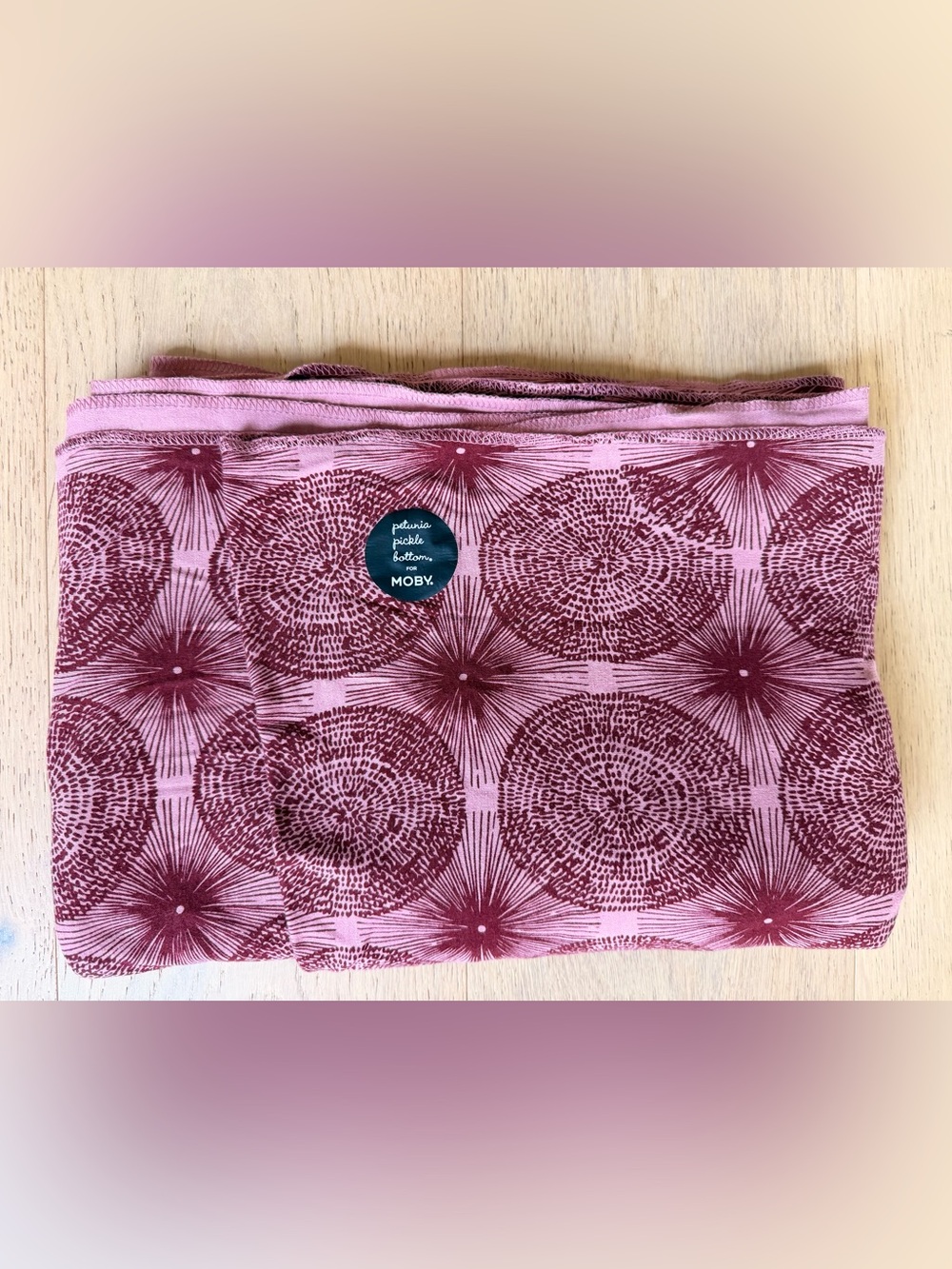 Moby Wrap designed by Petunia Pickle Bottom Pink - Picture 2 of 6